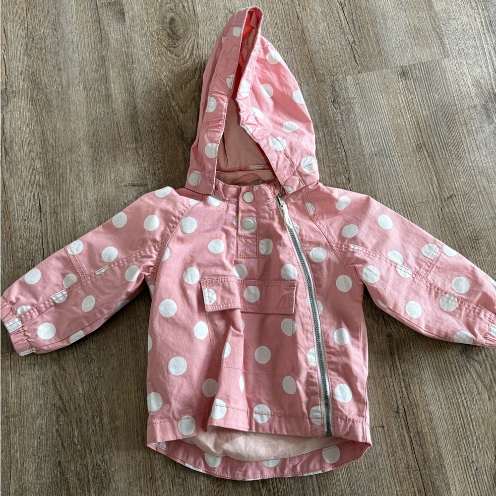 Light girls rain jacket